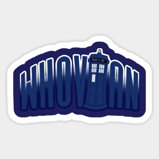 Whovian Sticker